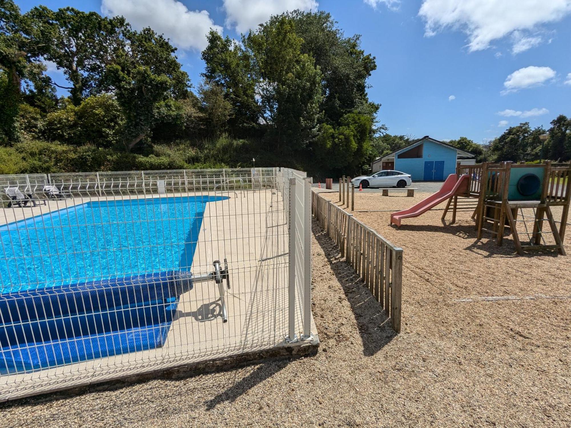 Grand Mobilhome 4 Pers 2025 - Granit Rose - Piscine Kermaria-Sulard Exterior foto